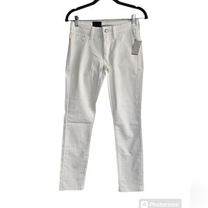 MAVI Adriana Ankle Skinny Jeans Sz 24 White NEW